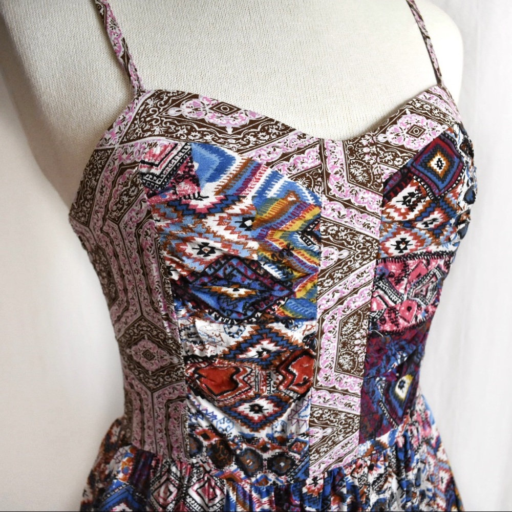 Hem & Thread Boho Patchwork Dress - Picture 3 of 8